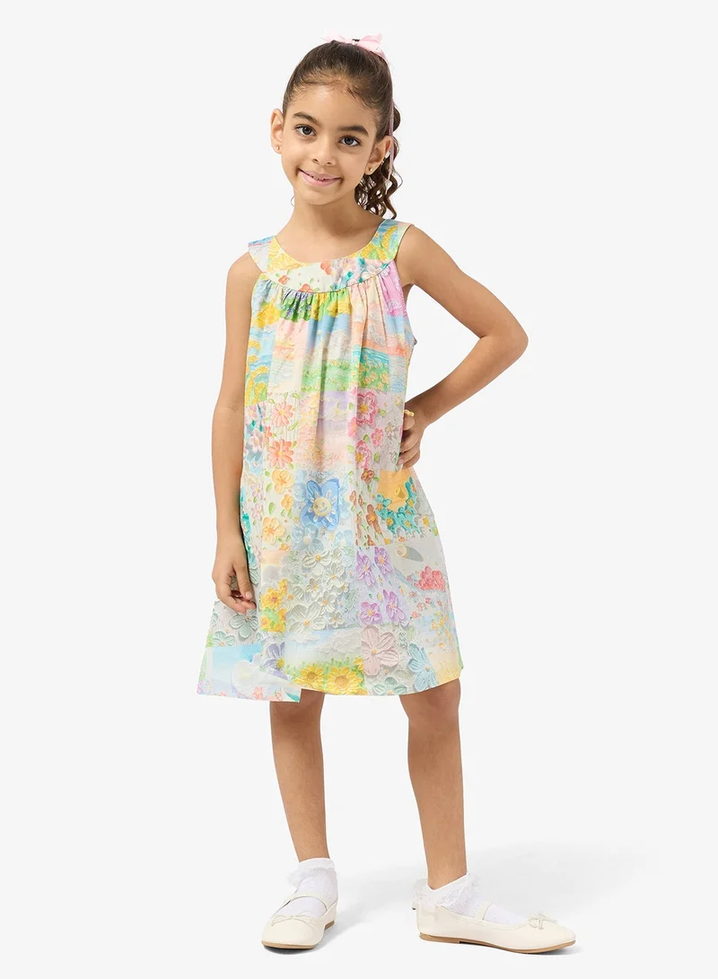 Pinata  Tropical Halter Summer Dress for Women | Best Price UAE